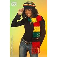 Scarf Reggae/rasta 100pc Wool Accessory For Fancy Dress