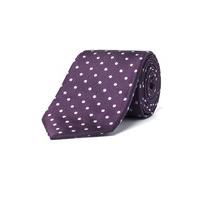 Scott & Taylor Purple Spots Tie 0 Purple