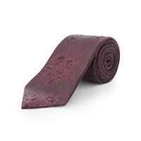 Scott & Taylor Red Floral Jacquard Tie 0 RED