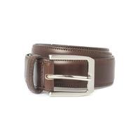 scott taylor brown top stitch belt sml brown