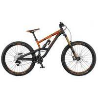 Scott Voltage FR 710 2017 Mountain Bike | Black/Orange - S