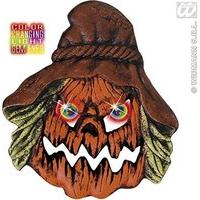 Scarecrow Heads Withcolour Changing Eyes Accessory For Fancy Dress