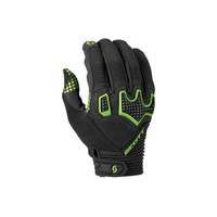 Scott Superstitious Long Finger Glove | Black/Green - S