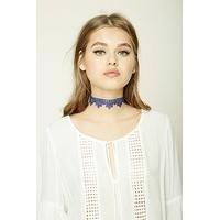 Scalloped Crochet Choker