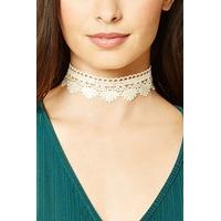 Scalloped Crochet Choker