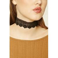 Scalloped Crochet Choker