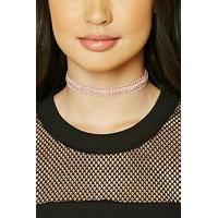 Scalloped Iridescent Choker