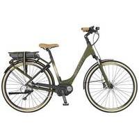 Scott E-Sub Active Unisex 2017 Electric Hybrid Bike | Green/Other - S