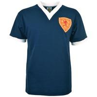 scotland 1950 1960 retro football shirt