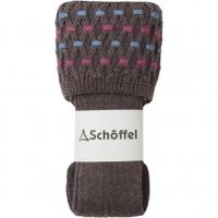 Schoffel Ladies Stitch Sock II, Mink, Medium (6-8)