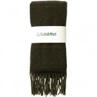 Schoffel House Tweed Scarf, Sandringham Tweed, One Size