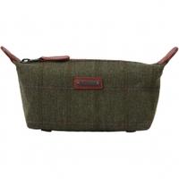 Schoffel Tweed Wash Bag, Sandringham Tweed, One Size