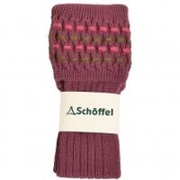 Schoffel Stitch Ladies Sock, Grape, Small 3-5