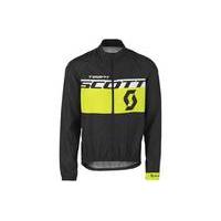 scott rc team windbreaker jacket blackyellow l