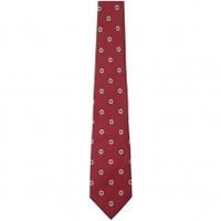 Schoffel Silk Tie, Red / Cartridge, One Size