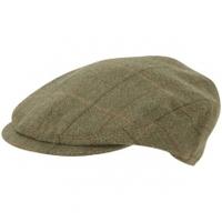 Schoffel Mens Tweed Cap, Blenheim Tweed, 56