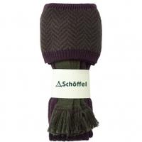 Schoffel Herringbone Sock, Aubergine, Medium (8-10)