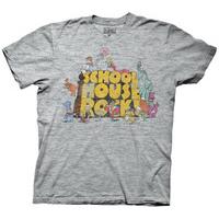 School House Rock - Logo w/ Characters (Slim Fit)