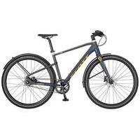 Scott Silence Speed 10 2017 Hybrid Bike | Grey/Blue - M