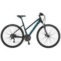 Scott Sub Cross 40 2017 Womens Hybrid Bike | Black/Blue - S