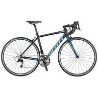 scott contessa speedster 15 2017 womens road bike blackblue 55cm