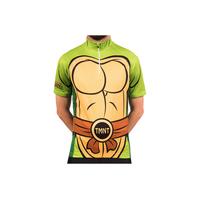 scimitar teenage mutant ninja turtle cycle jersey green l