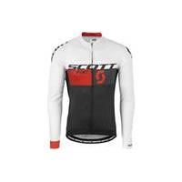 scott rc pro long sleeve jersey blackred xxl