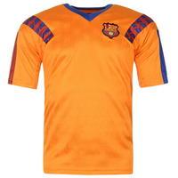 score draw retro fc barcelona 1992 away shirt mens