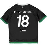 Schalke 04 Third Shirt 2015-17 - Kids Grey with Sam 18 printing, Grey