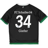 Schalke 04 Third Shirt 2015-17 - Kids Grey with Giefer 34 printing, Grey