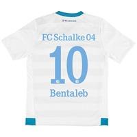 schalke 04 away shirt 2015 17 kids white with bentaleb 10 printing whi ...