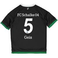 Schalke 04 Third Shirt 2015-17 - Kids Grey with Geis 5 printing, Grey