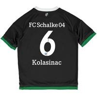 Schalke 04 Third Shirt 2015-17 - Kids Grey with Kolasinac 6 printing, Grey