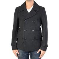 scotch soda caban 101384 classic jacket in wool quality mens trench co ...