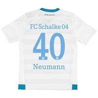 Schalke 04 Away Shirt 2015-17 - Kids White with Neumann 40 printing, White
