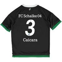 schalke 04 third shirt 2015 17 kids grey with ciacara 3 printing grey