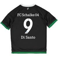 Schalke 04 Third Shirt 2015-17 - Kids Grey with Di Santo 9 printing, Grey