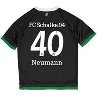 schalke 04 third shirt 2015 17 kids grey with neumann 40 printing grey