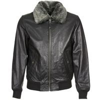 schott lc 930 d mens leather jacket in black