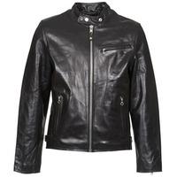 schott lc 940 d mens leather jacket in black