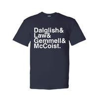 Scotland Football Legends T-shirt (navy)