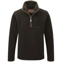 Schoffel Berkeley 1/4 Zip Fleece, Dark Olive, 40 (EU 50)