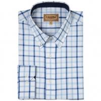 Schoffel Brancaster Shirt, Light Blue, 18.5