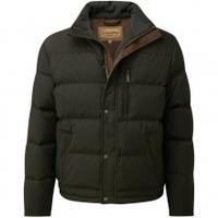 schoffel richmond down jacket dark olive m