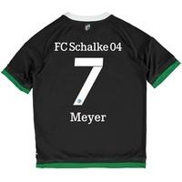 Schalke 04 Third Shirt 2015-17 - Kids Grey with Meyer 7 printing, Grey