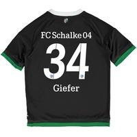 schalke 04 third shirt 2015 17 kids grey with giefer 34 printing grey