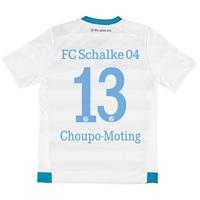 Schalke 04 Away Shirt 2015-17 - Kids White with Choupo-Moting 13 print, White