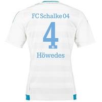 schalke 04 away shirt 2015 17 white with hwedes 4 printing white