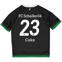 Schalke 04 Third Shirt 2015-17 - Kids Grey with Coke 23 printing, Grey