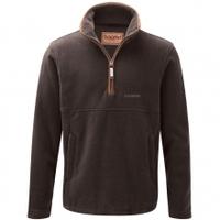 Schoffel Berkeley 1/4 Zip Fleece, Espresso, 38 (EU 48)